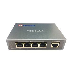 Switch POE 4 cổng GNETCOM HL-POE11004P