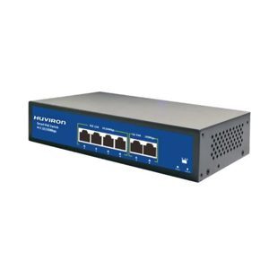 Switch POE 4 cổng Huviron F-SP3-4F2F-BL