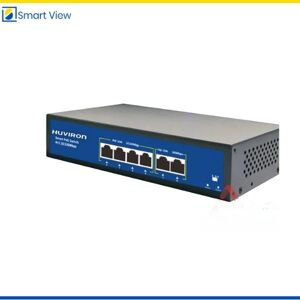 Switch POE 4 cổng Huviron F-SP3-4F2F-BL