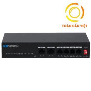 Switch POE 4 cổng Kbvision KX-ASW04P2