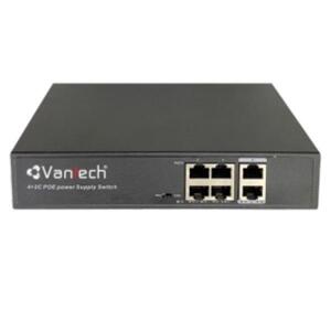 Switch Poe 4 Cổng Vantech Vps-04