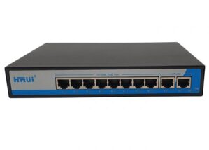 Switch PoE 8 Port Hrui HR901-AF-82N