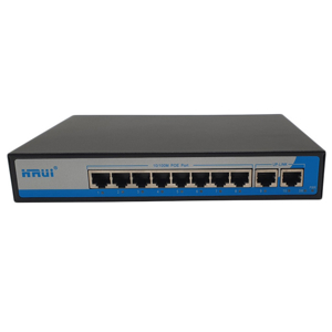 Switch PoE 8 Port Hrui HR901-AF-82N