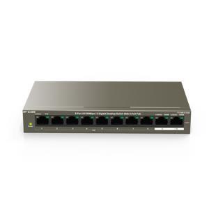 Switch POE 8 Ports Desktop 10/100Mbps IP-COM F1110P-8-102W