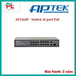 Switch PoE Aptek SF1163P - 16 port