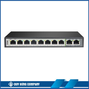 Switch PoE D-LINK DGS-F1010P