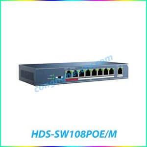 Switch PoE HDParagon HDS-SW108POE/M - 8 port