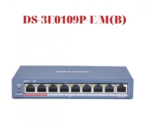 Switch PoE Hikvision DS-3E0109P-E/M(B) - 8 port