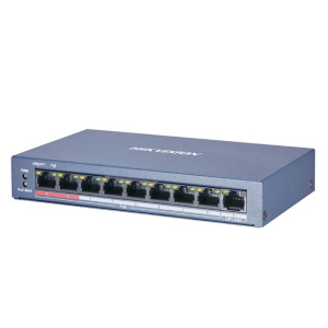 Switch PoE Hikvision DS-3E0109P-E(C) - 8 port