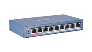 Switch PoE Hikvision DS-3E0109P-E/M(B) - 8 port