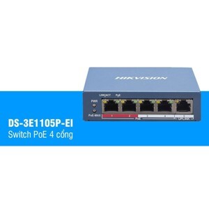 Switch POE Hikvision DS-3E1105P-EI