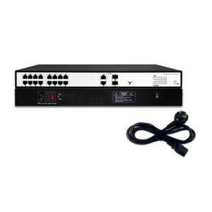 Switch PoE Hikvision SH-1016P-2C - 16 ports