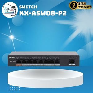 Switch PoE Kbvision KX-ASW08-P2