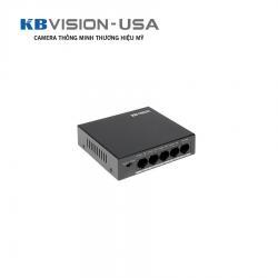 Switch PoE Kbvision KX-SW04P1