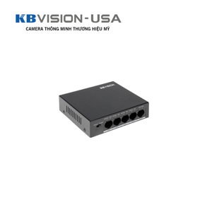 Switch PoE Kbvision KX-SW04P1