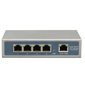 Switch PoE Netone NO-PSE41FE - 4 port