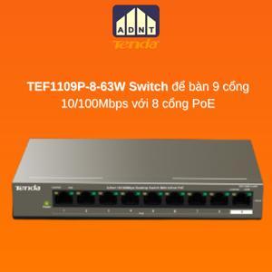 Switch Poe Tenda TEF1109P