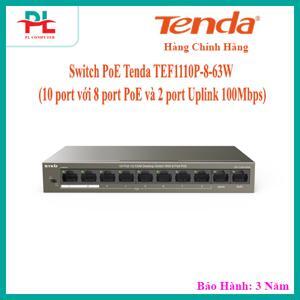 Switch PoE Tenda TEF1110P - 10 Port