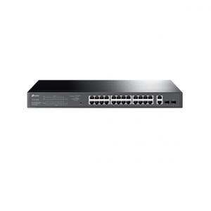 Switch PoE thông minh 28 cổng Gigabit dễ dàng với 24 cổng PoE + TL-SG1428PE