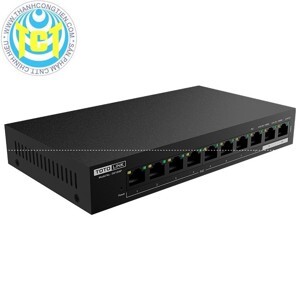 Switch PoE Totolink SW1008P - 10 port