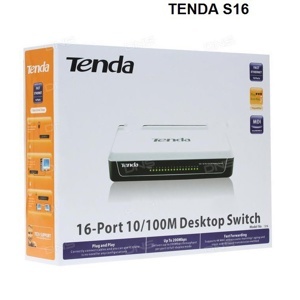 Cổng chia mạng Switch Tenda S16 - 16 port