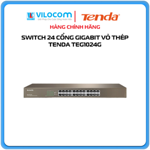 Thiết bị chia mạng 24 cổng Switch Tenda TEG1024G