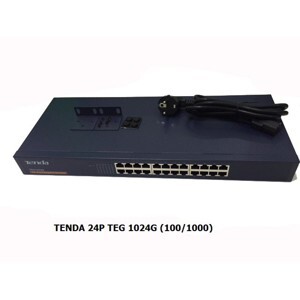 Thiết bị chia mạng 24 cổng Switch Tenda TEG1024G