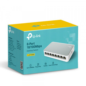 Switch TP-Link TL-SF1008D 10/100Mbps - 8 Port
