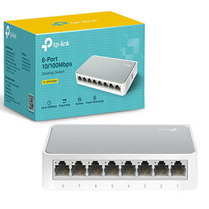 Switch TP-Link TL-SF1008D 10/100Mbps - 8 Port