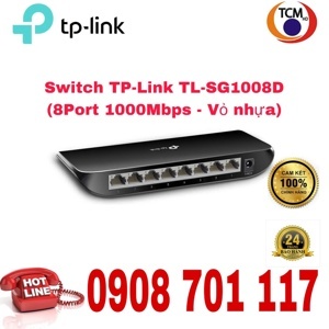 Switch TP-Link TLSG1008D (TL-SG1008D) - 8 Port