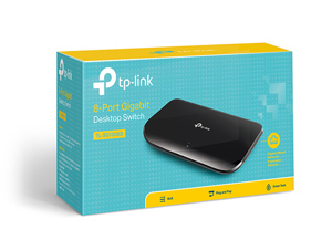 Switch TP-Link TLSG1008D (TL-SG1008D) - 8 Port