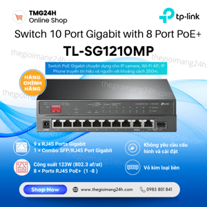 Switch TP-Link TL-SG1210MP