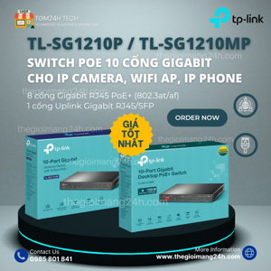 Switch TP-Link TL-SG1210MP