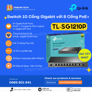 Switch TP-Link TL-SG1210P