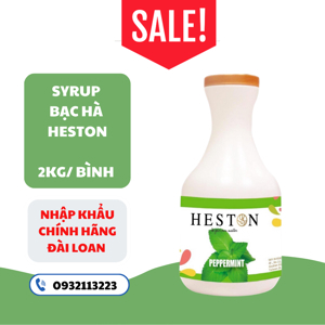 Syrup bạc hà Heston