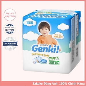 Tã-bỉm quần Genki XXL18