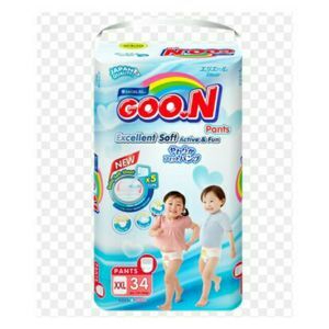 Tã - Bỉm quần GOO.N Slim XXL34 (cho bé 15-25kg)