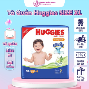 Tã-bỉm quần Huggies Dry Jumbo XL32