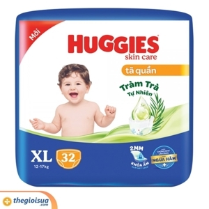 Tã-bỉm quần Huggies Dry Jumbo XL32