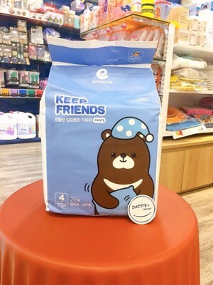 Tã bỉm quần nội địa Hàn Quốc Keep Friends Enblanc bé trai size L (9-14 kg) - 26 miếng/ bịch