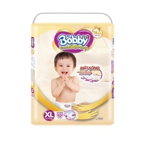 Tã dán Bobby Extra Soft Dry size XL - 52 miếng