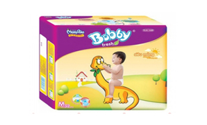 Tã dán Bobby Fresh siêu mỏng size M52 miếng (trẻ từ 6 - 10kg)