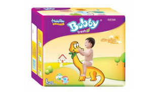 Tã dán Bobby Fresh siêu mỏng size L 25 miếng (trẻ từ 9 - 13kg)