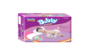 Tã dán Bobby Fresh siêu mỏng size L 25 miếng (trẻ từ 9 - 13kg)