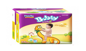 Tã dán Bobby Fresh siêu mỏng size XXL 21 miếng (trẻ trên 16kg)