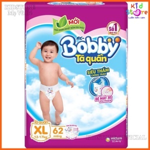 Tã dán Bobby Fresh siêu thấm size L44 miếng (trẻ từ 9 - 13kg)