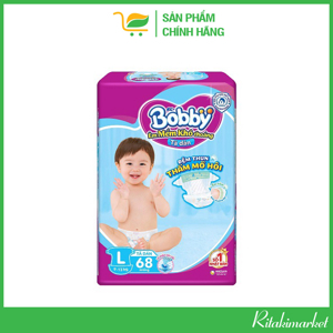 Tã dán Bobby Jumbo size L - 68 miếng