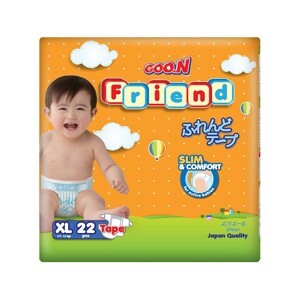 Tã dán Goo.n Friend size XL 22 miếng (trẻ từ 11 - 16kg)