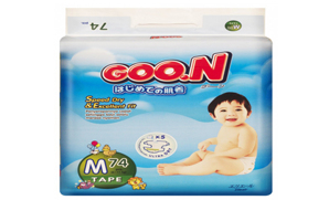 Tã dán Goo.n size M74 miếng (trẻ từ 6 - 11kg)