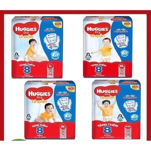 Tã dán Huggies size XL 62 miếng (trẻ từ 11 - 16kg)